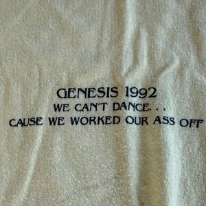 Genesis 1992 Graphic Tee - stained and wor